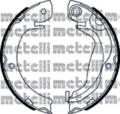 Комплект тормозных колодок, стояночная тормозная система METELLI купить