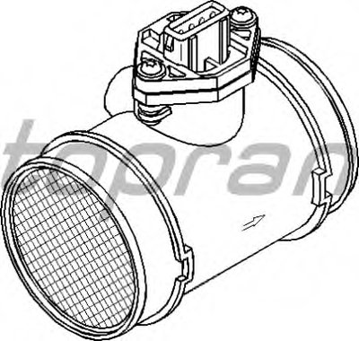 Расходомер воздуха TOPRAN купить