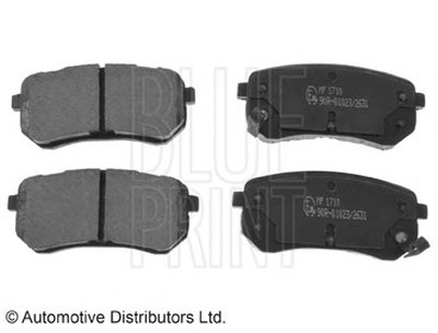 Колодки тормозные (задние) Hyundai Sonata V/Tucson I 04-