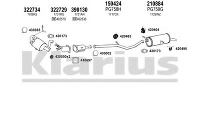 Система выпуска ОГ KLARIUS купить