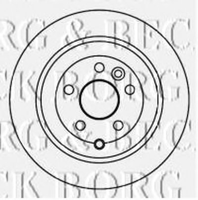 Тормозной диск BORG & BECK купить