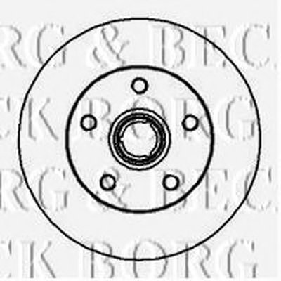 Тормозной диск BORG & BECK купить