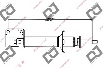 Амортизатор DJ PARTS купить