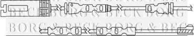 Сигнализатор, износ тормозных колодок BORG & BECK купить
