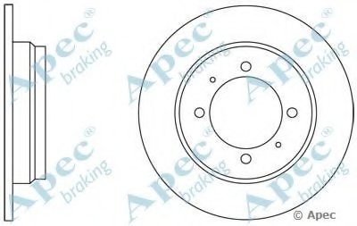 Тормозной диск APEC braking купить