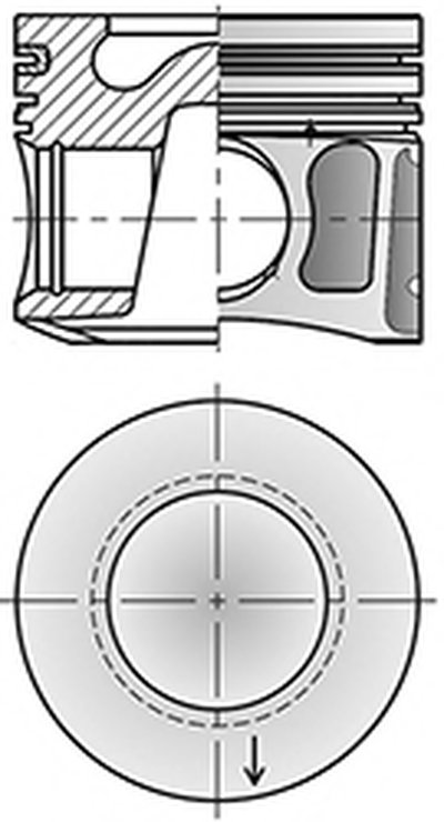 Поршень KOLBENSCHMIDT купить