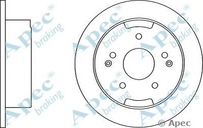 Тормозной диск APEC braking купить