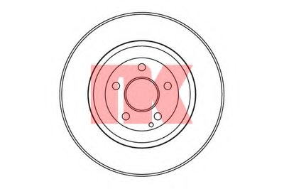 Тормозной диск NK купить