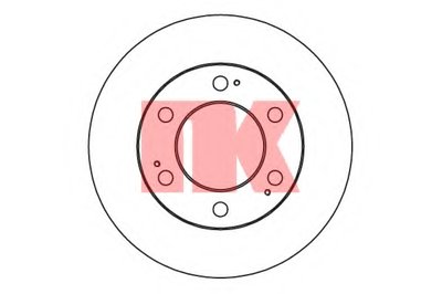 Тормозной диск NK купить