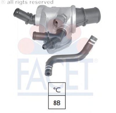 Термостат, охлаждающая жидкость FACET купить