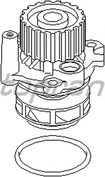 Водяной насос TOPRAN купить