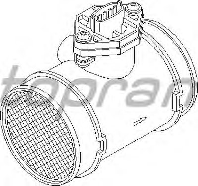Расходомер воздуха TOPRAN купить
