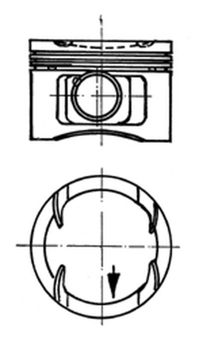 Поршень KOLBENSCHMIDT купить