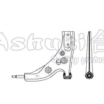 Рычаг независимой подвески колеса, подвеска колеса ASHUKI купить