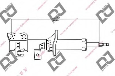 Амортизатор DJ PARTS купить