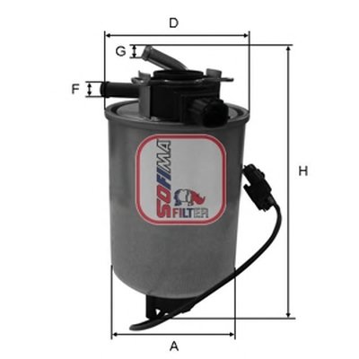 Топливный фильтр SOFIMA купить