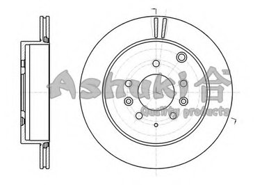 Тормозной диск ASHUKI купить