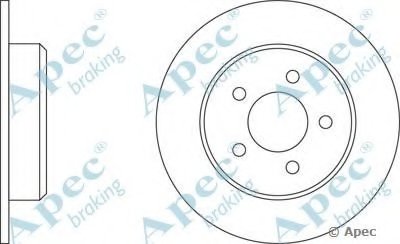 Тормозной диск APEC braking купить