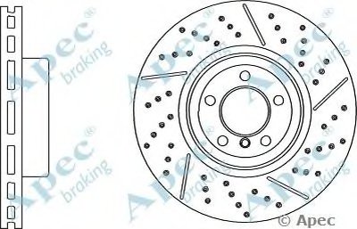 Тормозной диск APEC braking купить