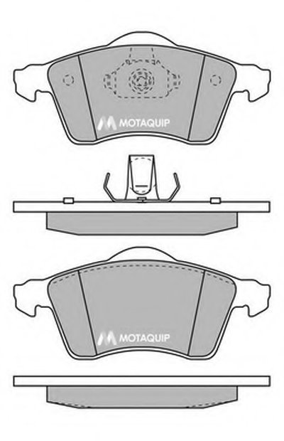Комплект тормозных колодок, дисковый тормоз MOTAQUIP купить
