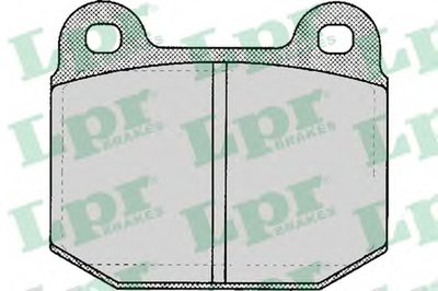 Комплект тормозных колодок, дисковый тормоз LPR купить