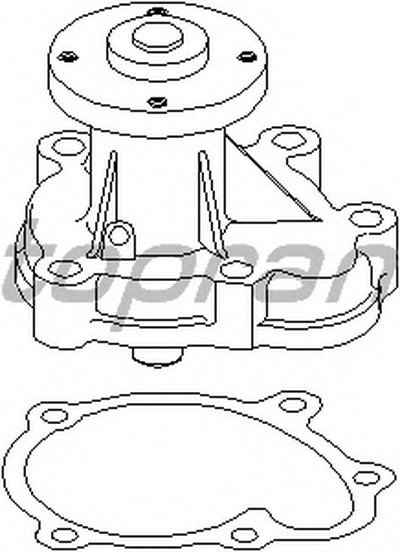 Водяной насос TOPRAN купить