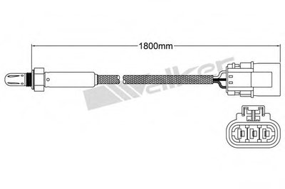 Лямда-зонд WALKER PRODUCTS купить
