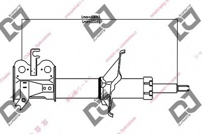 Амортизатор DJ PARTS купить