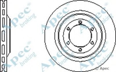 Тормозной диск APEC braking купить