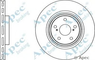 Тормозной диск APEC braking купить