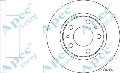 Тормозной диск APEC braking купить