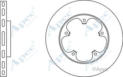 Тормозной диск APEC braking купить