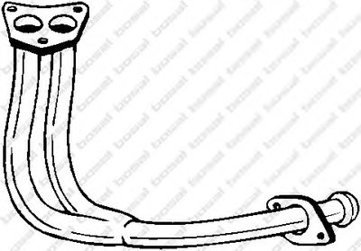 Труба выхлопного газа BOSAL купить