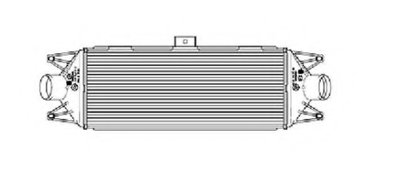 Радиатор интеркулера Iveco Daily III/IV 2.3D-3.0D 99-