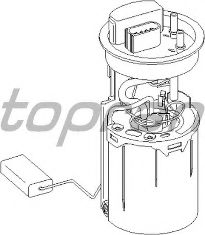 Топливный насос TOPRAN купить