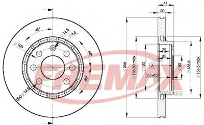 Тормозной диск Premium Carbon + FREMAX купить