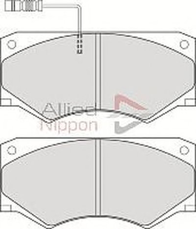 Комплект тормозных колодок, дисковый тормоз ANL Braking COMLINE купить