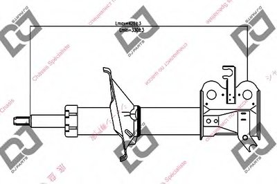 Амортизатор DJ PARTS купить