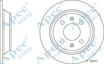 Тормозной диск APEC braking купить