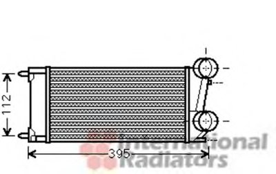 Радиатор интеркулера Citroen Berlingo/Peugeot Partner 1.6HDi/BlueHDi 08-