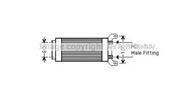 масляный радиатор, двигательное масло AVA QUALITY COOLING купить