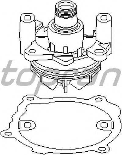 Водяной насос TOPRAN купить