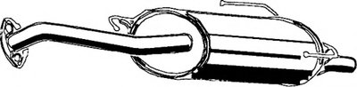Глушитель выхлопных газов конечный ASMET купить