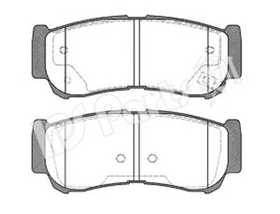 Комплект тормозных колодок, дисковый тормоз IPS Parts IPS Parts купить