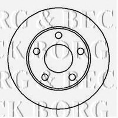 Тормозной диск BORG & BECK купить