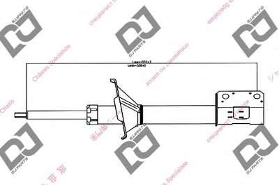 Амортизатор DJ PARTS купить