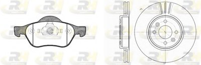 Комплект тормозов, дисковый тормозной механизм Dual Kit ROADHOUSE купить