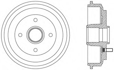 Тормозной барабан ADVANCE OPEN PARTS купить