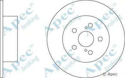 Тормозной диск APEC braking купить