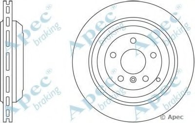 Тормозной диск APEC braking купить